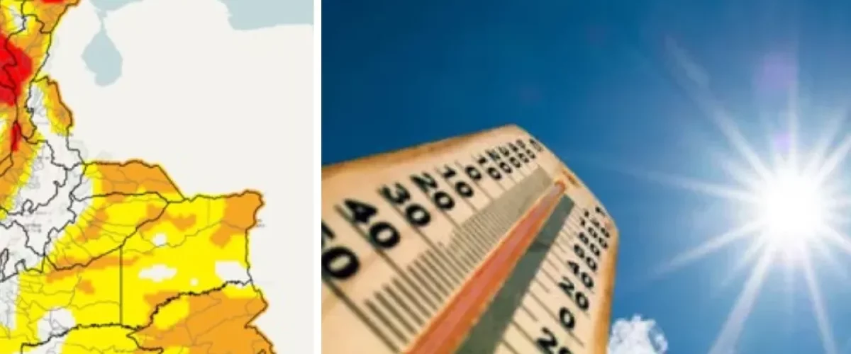 Ocho departamentos colombianos superan los 37 °C