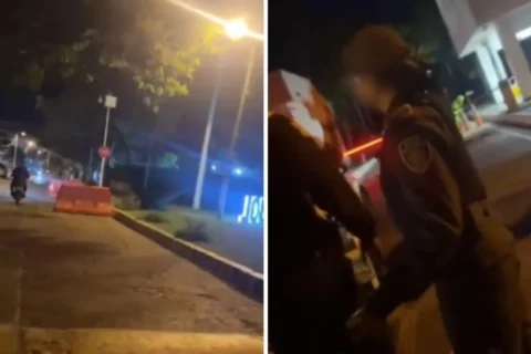 Policía y escolta se agreden en Cali