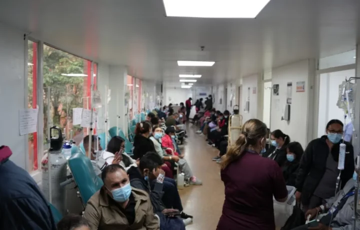 Sobreocupación del 344% en hospitales de Boyacá