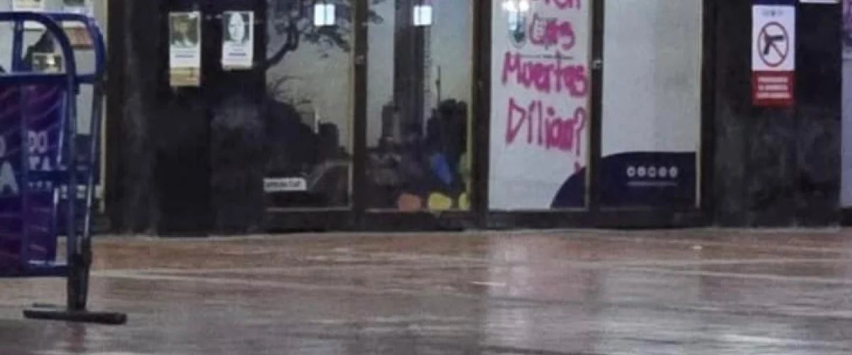 Vandalismo en Palacio de San Francisco de Cali