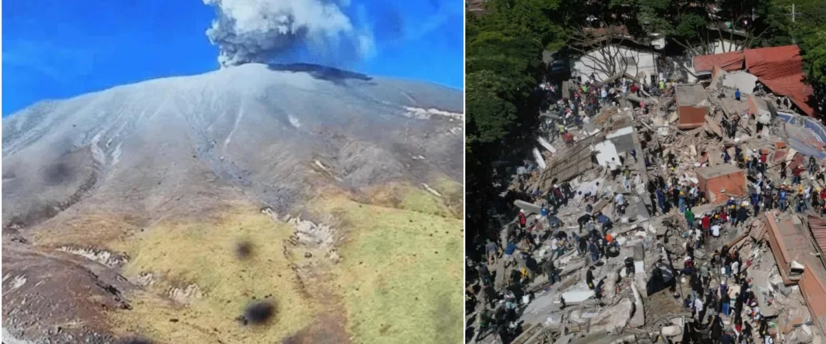 Alerta por enjambre sísmico cerca del volcán Puracé en Cauca