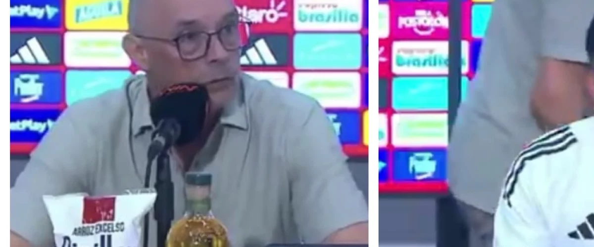 Alfredo Arias abandonó rueda de prensa tras empate de Junior