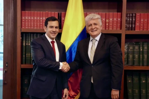 Canciller y ministro del Interior se reunieron con jefe de misión de la ONU