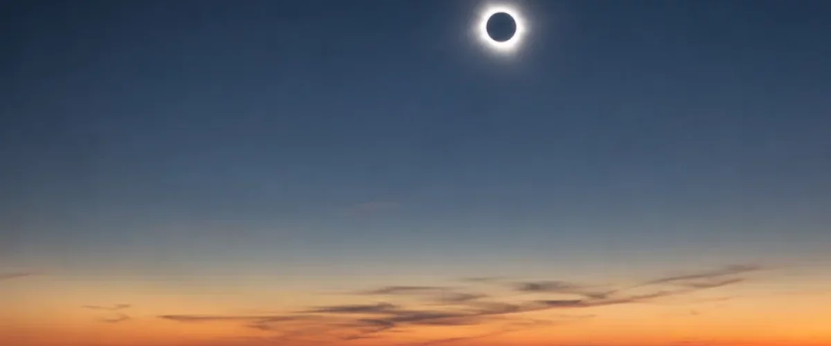 Eclipse solar total en Colombia ahora