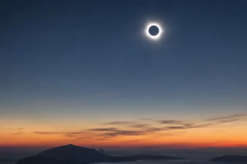 Eclipse solar total en Colombia ahora