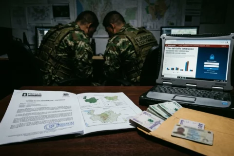 Fiscalía judicializa a militares por vender información al Clan del Golfo