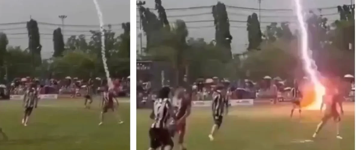 Futbolista muere por rayo en partido