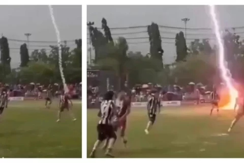 Futbolista muere por rayo en partido