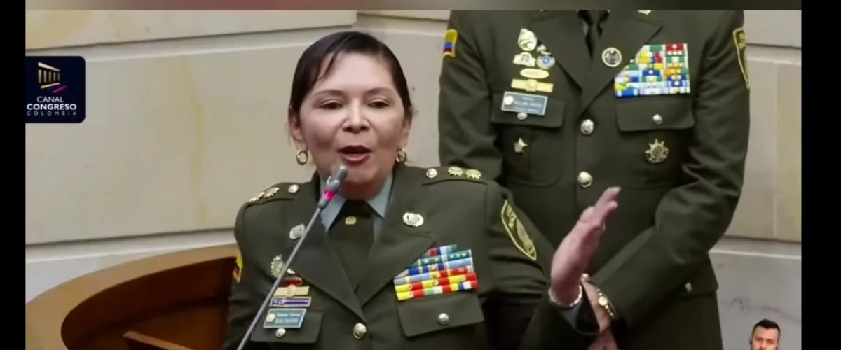 General Olga Patricia Salazar desata malestar en la Policía
