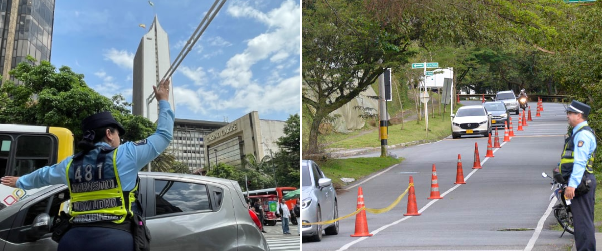 Nuevas restricciones de tráfico en Medellín