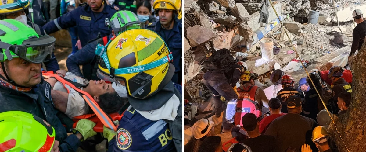 Síndrome de aplastamiento tras terremotos en Colombia
