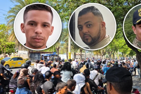 Caravana fúnebre de alias Bendito Menor llega a Riohacha