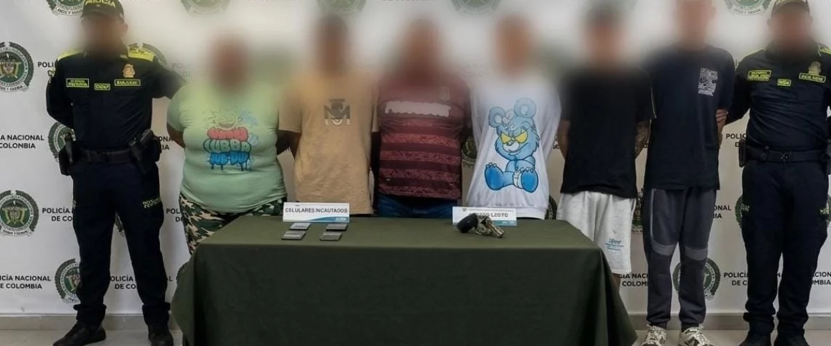 Desmantelan estructura del Clan del Golfo en el Atlántico con seis capturados