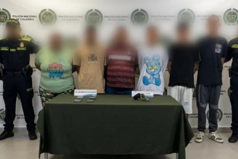 Desmantelan estructura del Clan del Golfo en el Atlántico con seis capturados