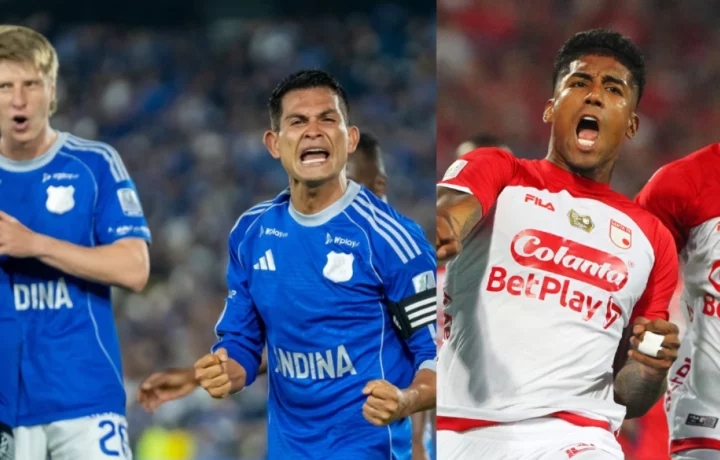 Historial Millonarios vs Santa Fe en la Liga BetPlay