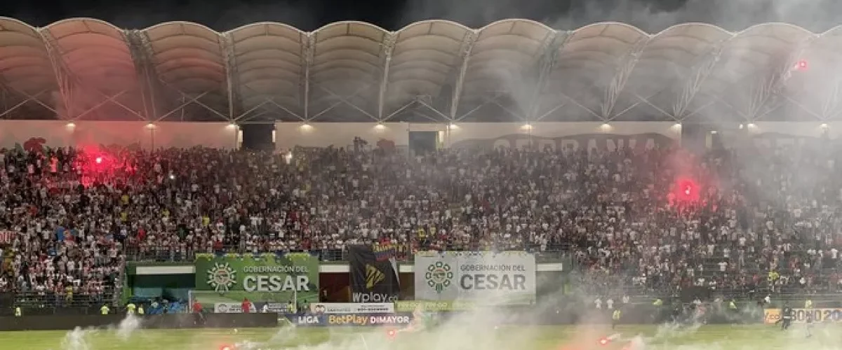 Suspenden partido entre Alianza Valledupar y Junior por desmanes