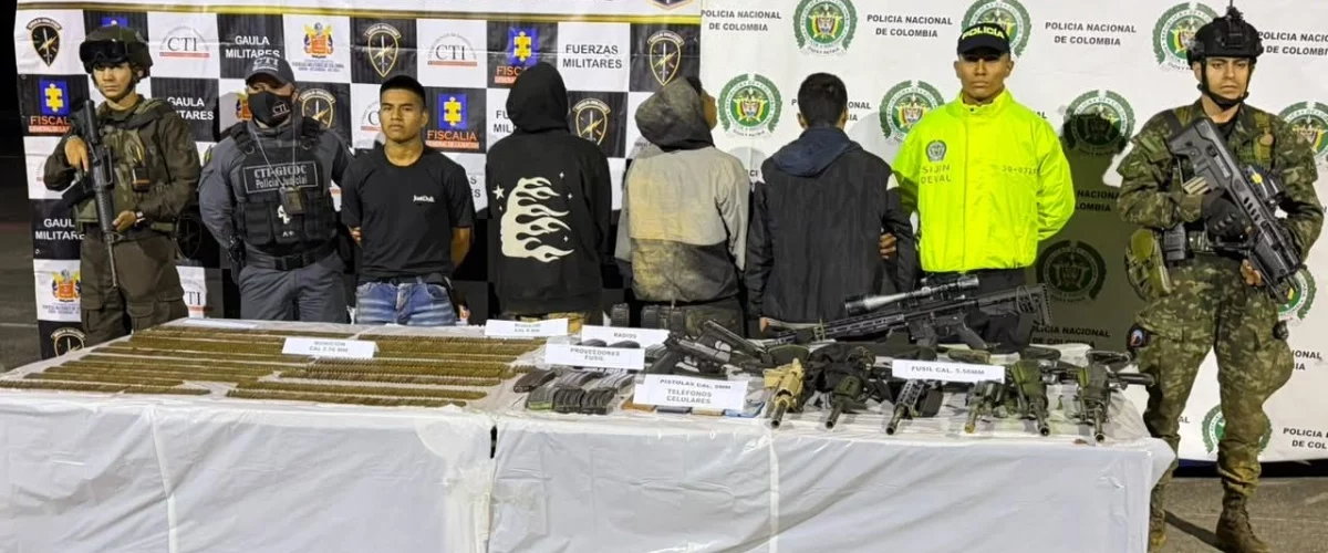 Capturan cabecillas del frente 57 en Tuluá