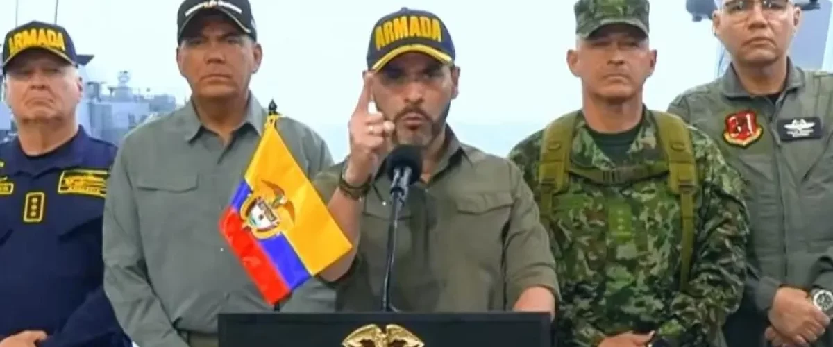 De la Espriella ordena firmeza naval en San Andrés