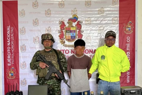 Ejército captura a alias el Tuerto en Chocó tras rastreo de drones