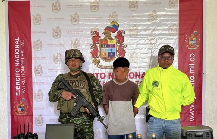 Ejército captura a alias el Tuerto en Chocó tras rastreo de drones
