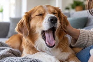 Experta explica el bostezo canino y su relación con el estrés