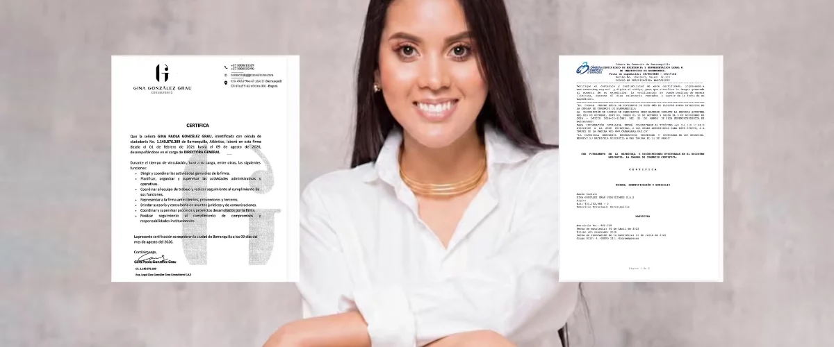 Secretaria de Cancillería cuestionada por certificados laborales