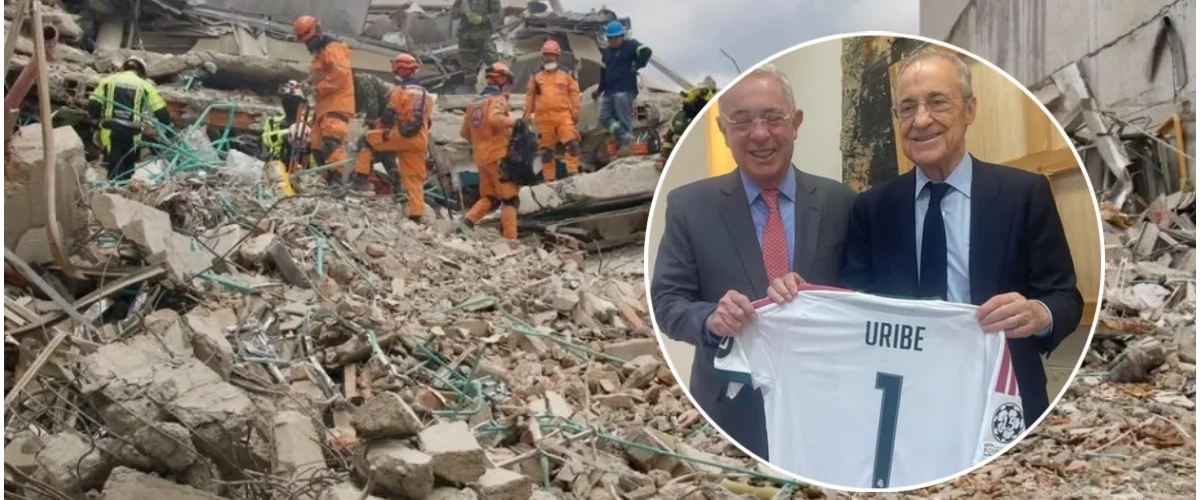Uribe y Pérez pactan ayuda para damnificados del terremoto