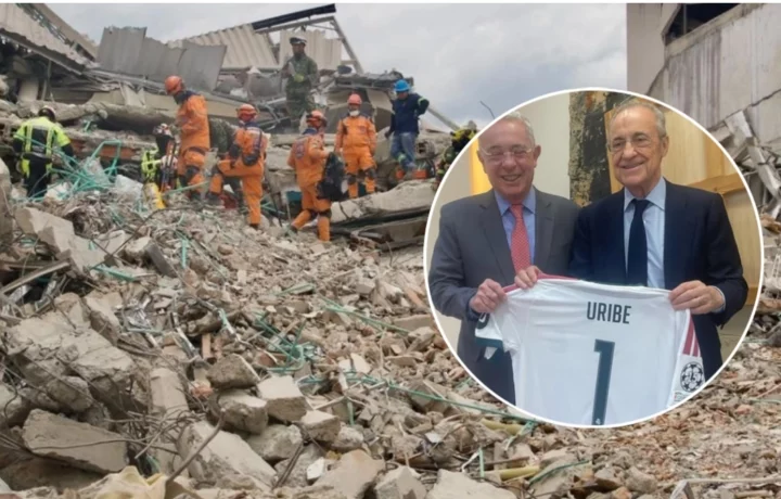 Uribe y Pérez pactan ayuda para damnificados del terremoto